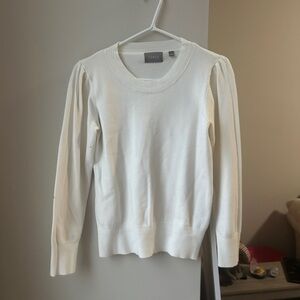 Cyrus Women's White Sweater Small